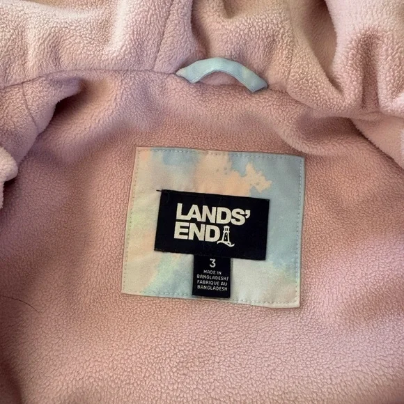 Lands' End Kids Pastel Snowsuit - Picture 4 of 10
